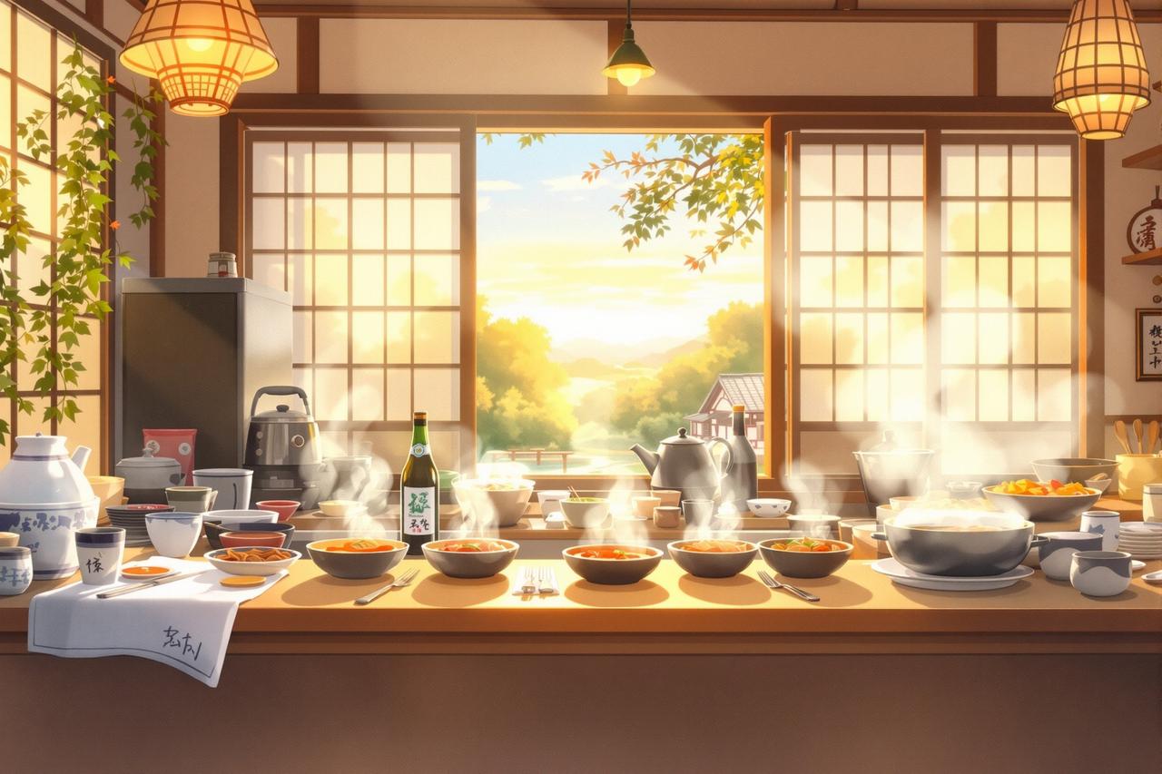 里番韩漫番剧合集：小镇食堂 - 美食 / 治愈