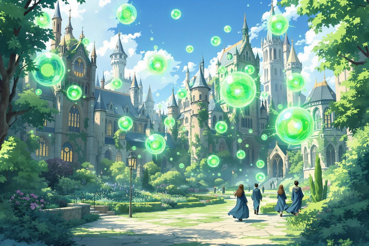 里番韩漫高能追番：翠影学院 - 在魔法学院中追寻心中的光
